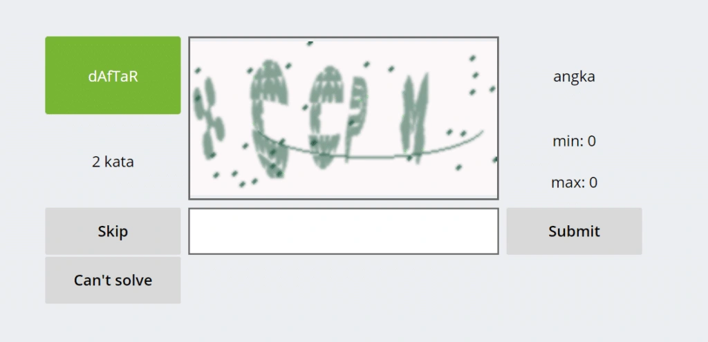 Freelance Captcha