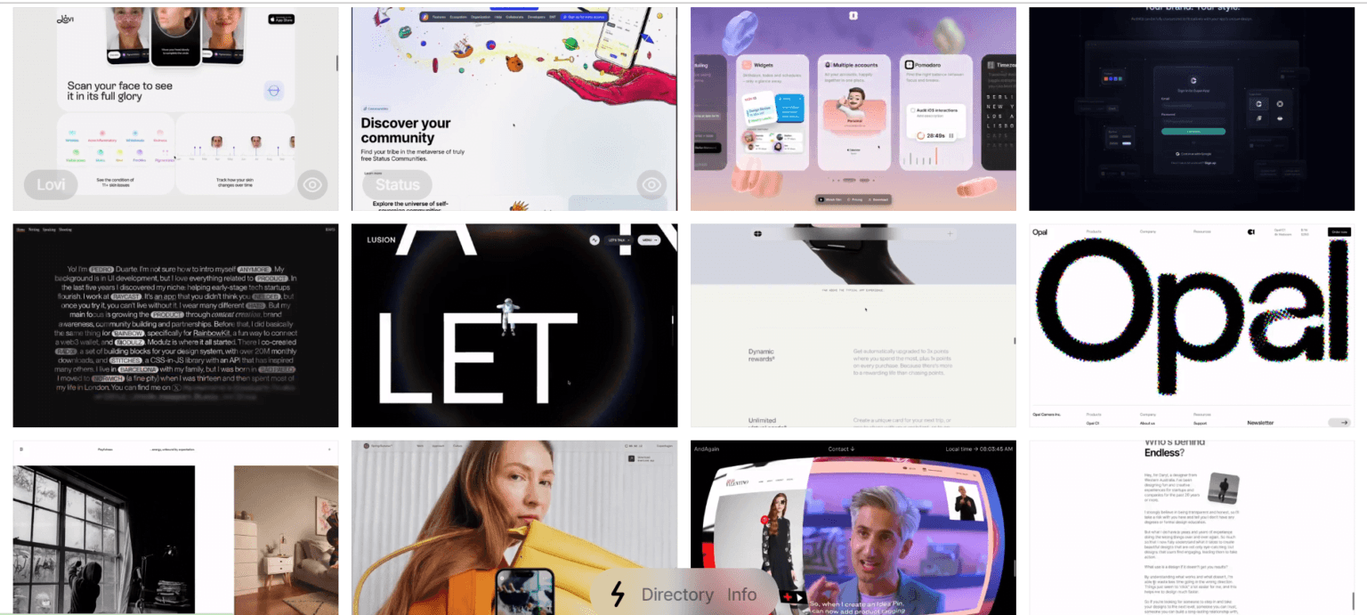 referensi desain website