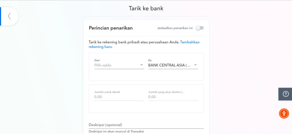 Transfer dana payoneer ke bank lokal