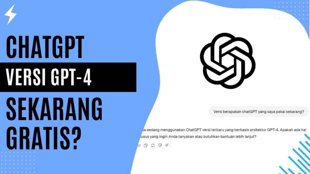 ChatGPT versi GPT-4 Sekarang Gratis