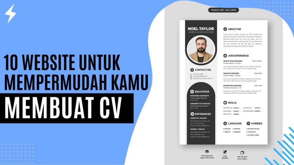 10 Website Untuk Mempermudah Kamu Membuat CV