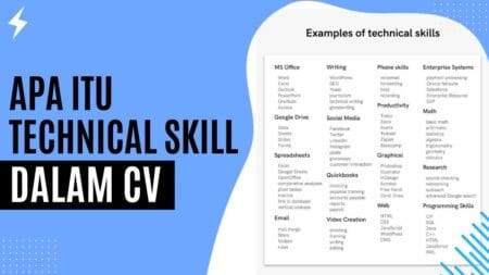 Apa Itu Technical Skill dalam CV