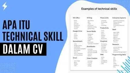 Apa Itu Technical Skill dalam CV Apa Itu Technical Skill dalam CV
