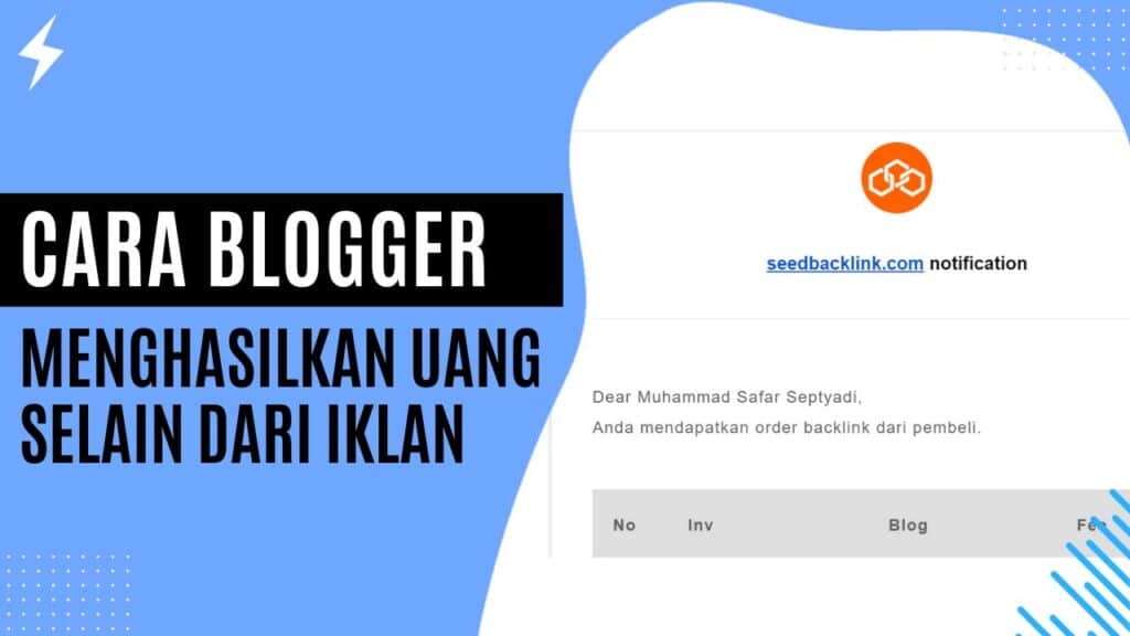 Cara Blogger Menghasilkan Uang Selain Dari Iklan