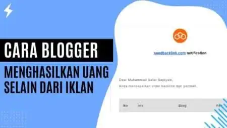 Cara Blogger Menghasilkan Uang Selain Dari Iklan