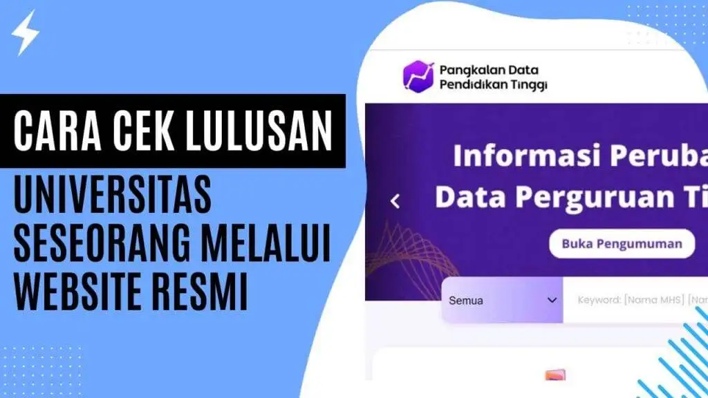 Cara Cek Lulusan Universitas Seseorang Melalui Website Resmi Cara Cek Lulusan Universitas Seseorang Melalui Website Resmi