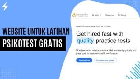 Website untuk Latihan Psikotest Gratis