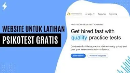 Website untuk Latihan Psikotest Gratis Website untuk Latihan Psikotest Gratis