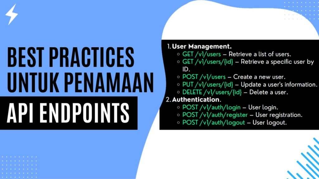 Best Practices untuk Penamaan API Endpoints