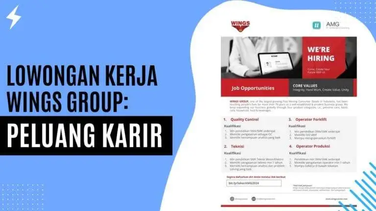 Lowongan Kerja Wings Group: Peluang Karir Lowongan Kerja Wings Group Peluang Karir