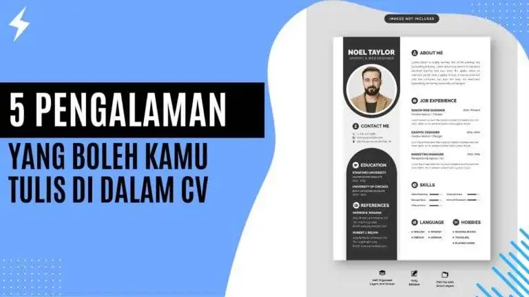 5 Pengalaman yang Boleh Kamu Tulis di Dalam CV 5 Pengalaman yang Boleh Kamu Tulis di Dalam CV
