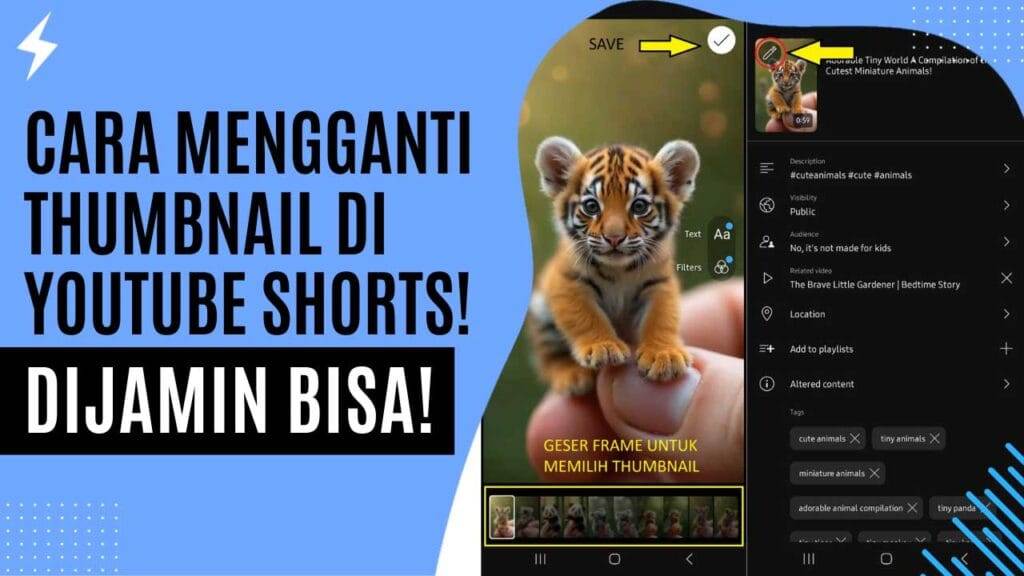 Cara Mengganti Thumbnail di YouTube Shorts! Dijamin Bisa!