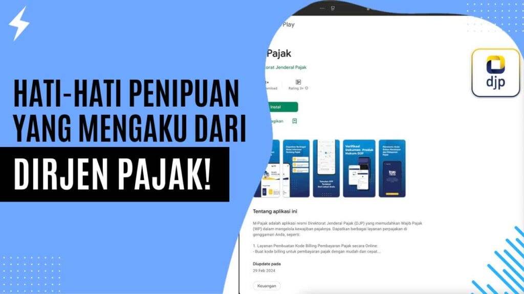 Hati-Hati Penipuan yang Mengaku Dari Dirjen Pajak!