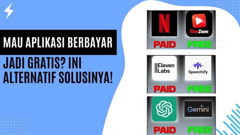 Mau Aplikasi Berbayar Jadi Gratis Ini Alternatif Solusinya!