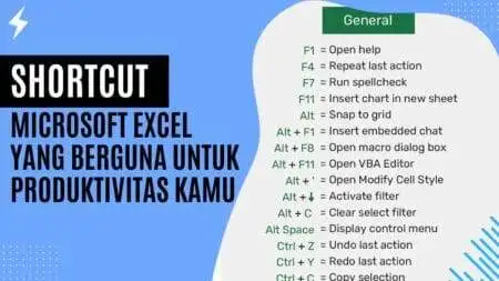 Shortcut Microsoft Excel yang Berguna untuk Produktivitas Kamu Shortcut Microsoft Excel yang Berguna untuk Produktivitas Kamu