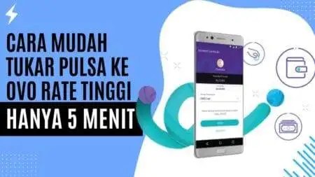 Tukar Pulsa ke OVO