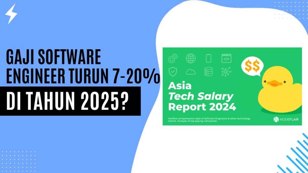 Gaji Software Engineer Turun 6-26% di Tahun 2025