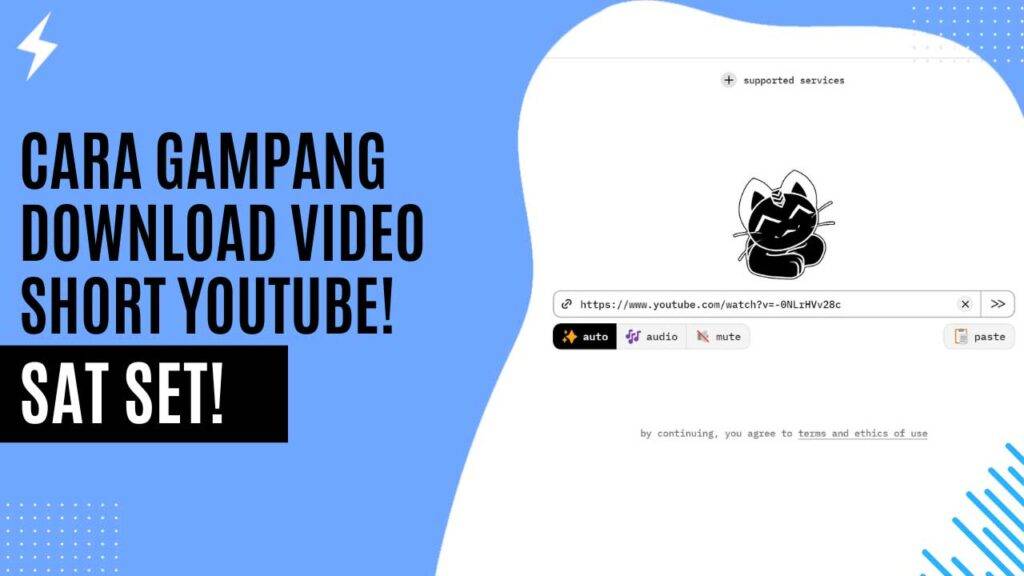 Cara Gampang Download Video Short Youtube! Sat Set!