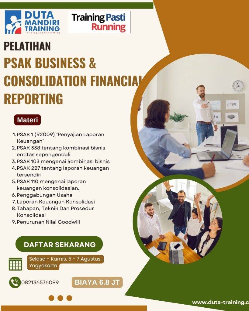 Poster Pelatihan PSAK Duta Training