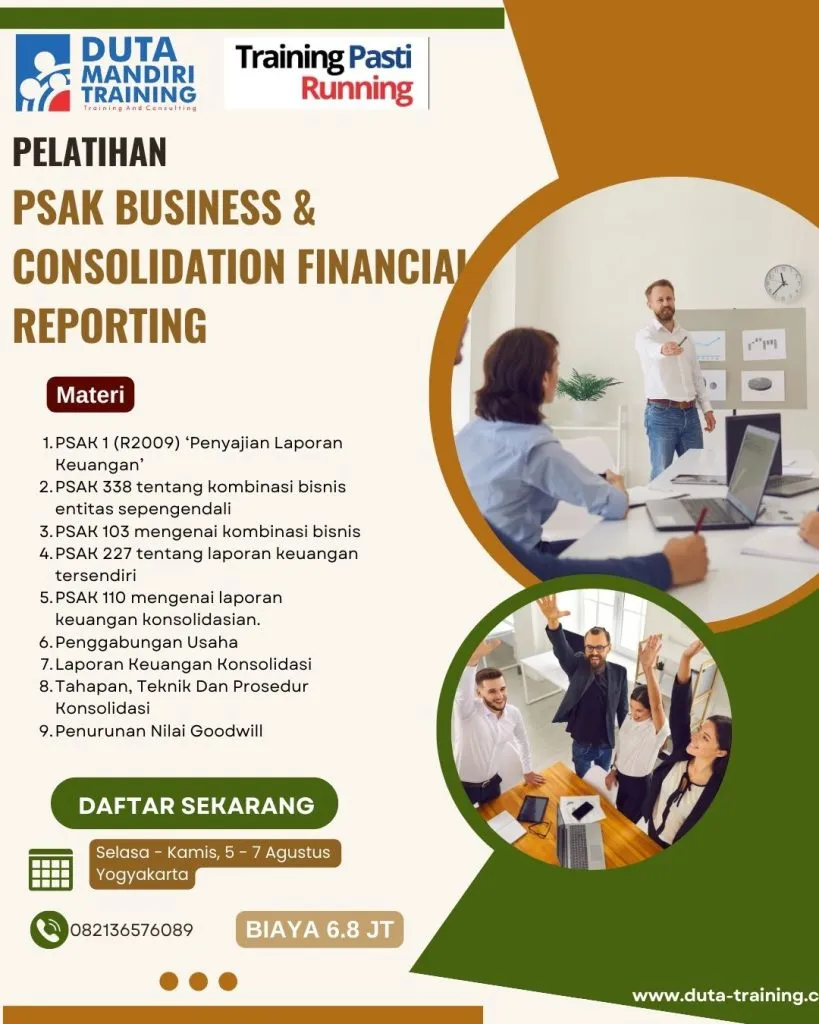 Poster Pelatihan PSAK Duta Training